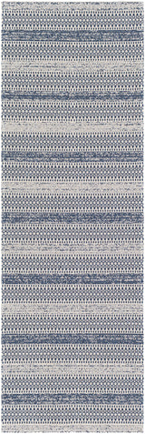 Surya La Casa Lcs-2311 Dark Blue, White, Denim Rugs.