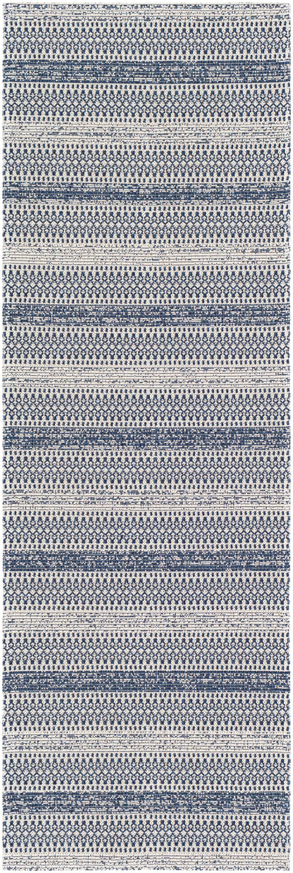 Surya La Casa Lcs-2311 Dark Blue, White, Denim Area Rug