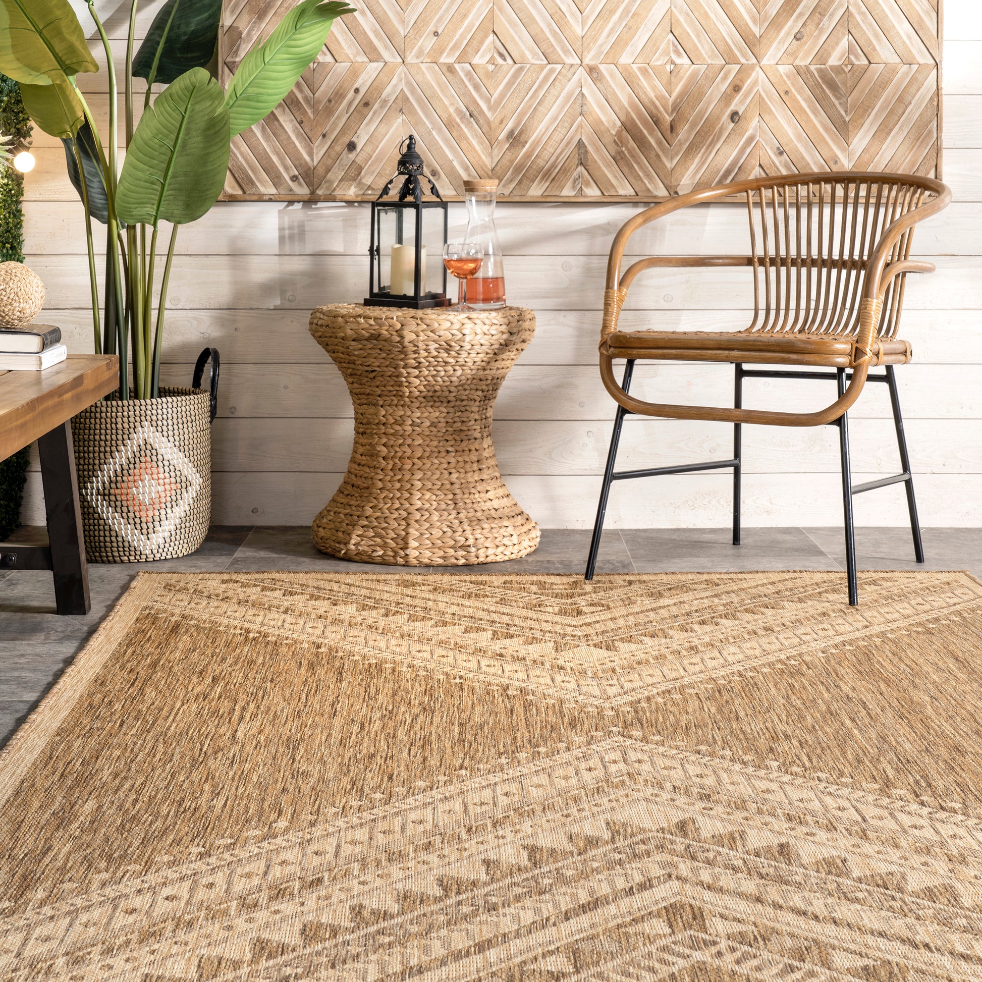 Nuloom Landry Aztec Nla1789A Beige Area Rug