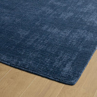 Kaleen Lauderdale Ldd01-17 Denim , Light Blue Solid Color Area Rug