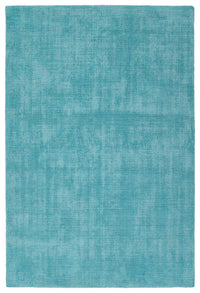 Kaleen Lauderdale Ldd01-56 Spa , Turquoise Solid Color Area Rug