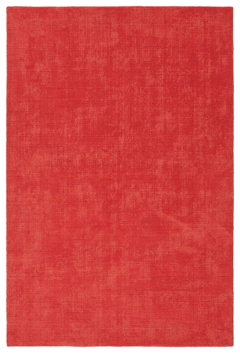 Kaleen Lauderdale Ldd01-92 Watermelon , Reddish Pink Solid Color Area Rug