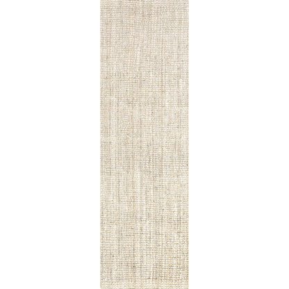 Nuloom Ashli Solid Farmhouse Nas1619B Off White Area Rug