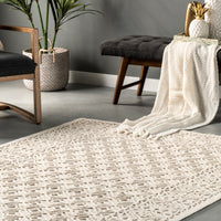 Nuloom Madisyn Nma3306A Ivory Area Rug