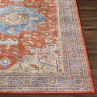 Surya Leicester Lec-2304 Burnt Orange, Denim, Grass Green, Sage Area Rug