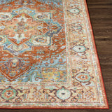 Surya Leicester Lec-2307 Burnt Orange, Dark Blue, Grass Green, Sage Rugs.
