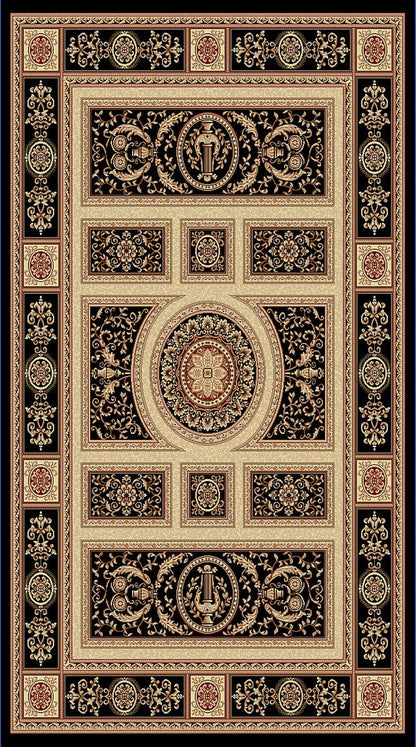 Dynamic Legacy 58021 Black Area Rug