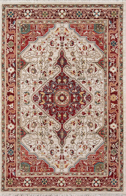 Momeni Lenox Le-02 Red Area Rug