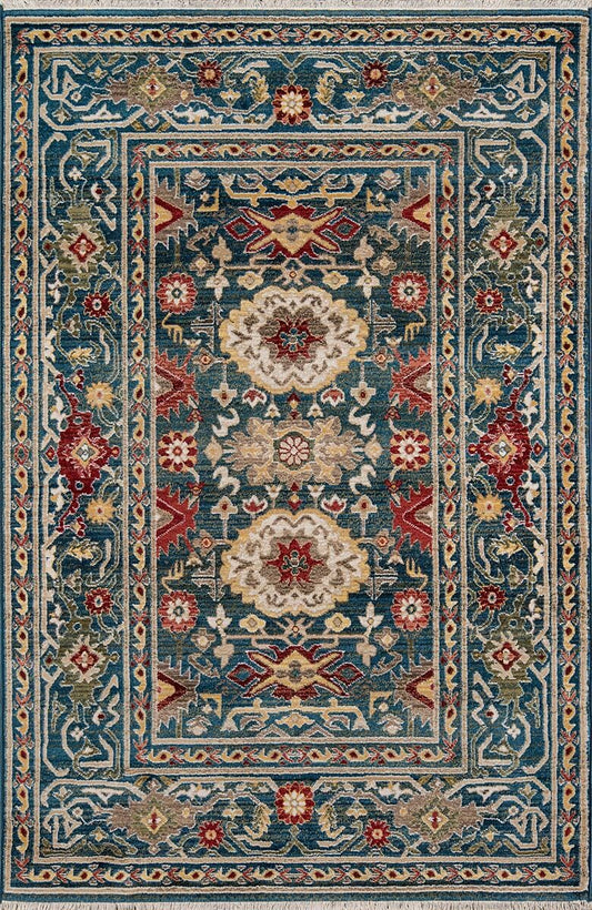 Momeni Lenox Le-03 Blue Area Rug