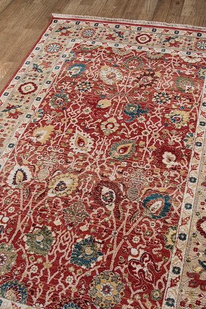 Momeni Lenox Le-04 Red Area Rug