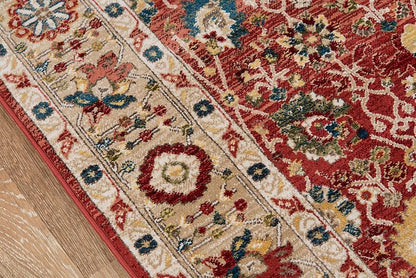 Momeni Lenox Le-04 Red Area Rug