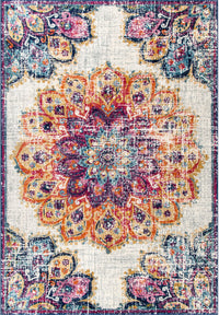 Nuloom Floral Kiyoko Nfl3147B Multi Area Rug