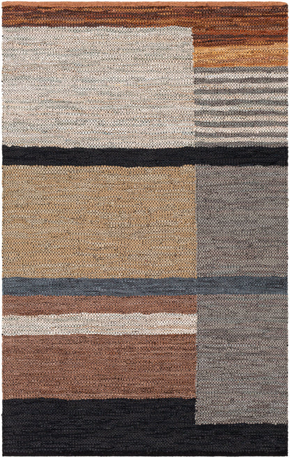 Surya Lexington Lex-2300 Camel, Khaki, Light Gray, Medium Gray Area Rug