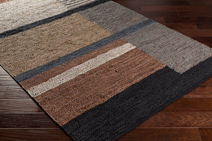 Surya Lexington Lex-2300 Camel, Khaki, Light Gray, Medium Gray Area Rug