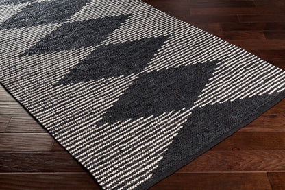 Surya Lexington Lex-2303 Black, Khaki Area Rug