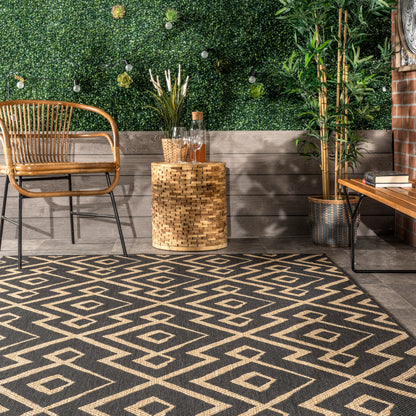 Nuloom Sammi Trellis Nsa1782B Charcoal Area Rug