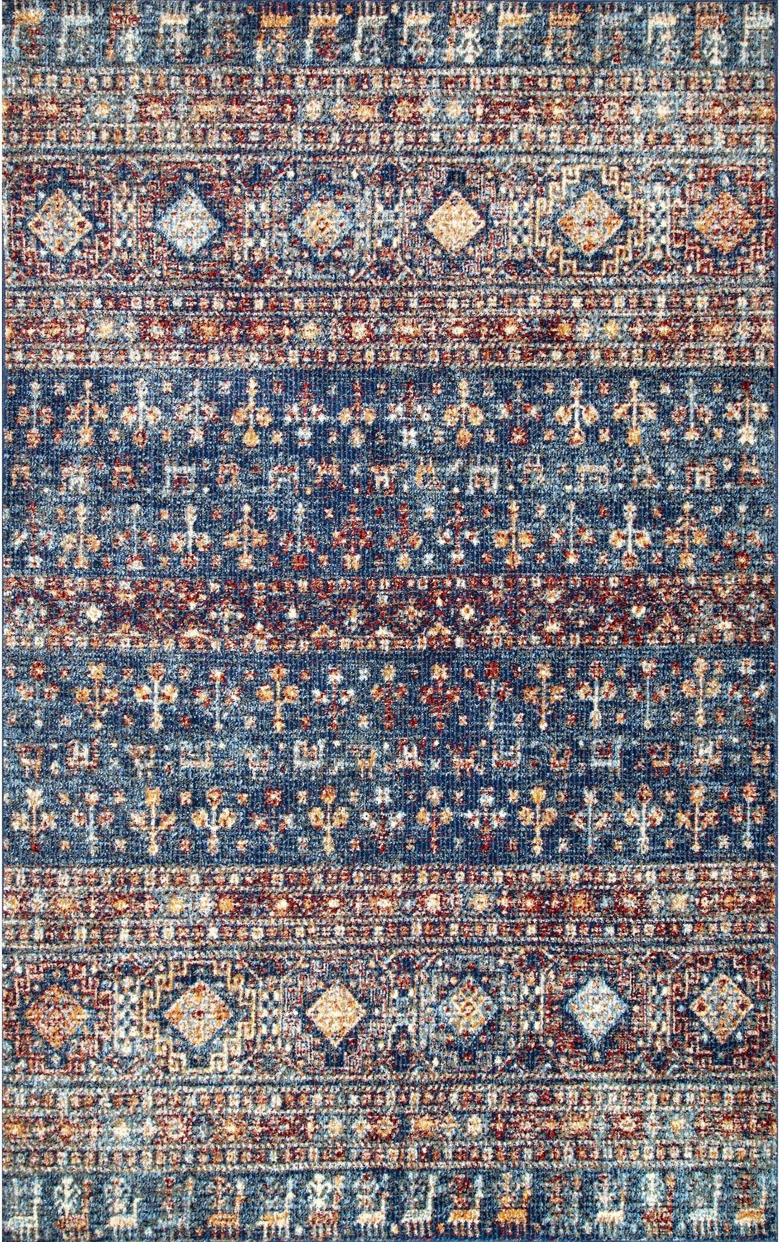 Nuloom Carter Gothic Nca2431A Blue Area Rug