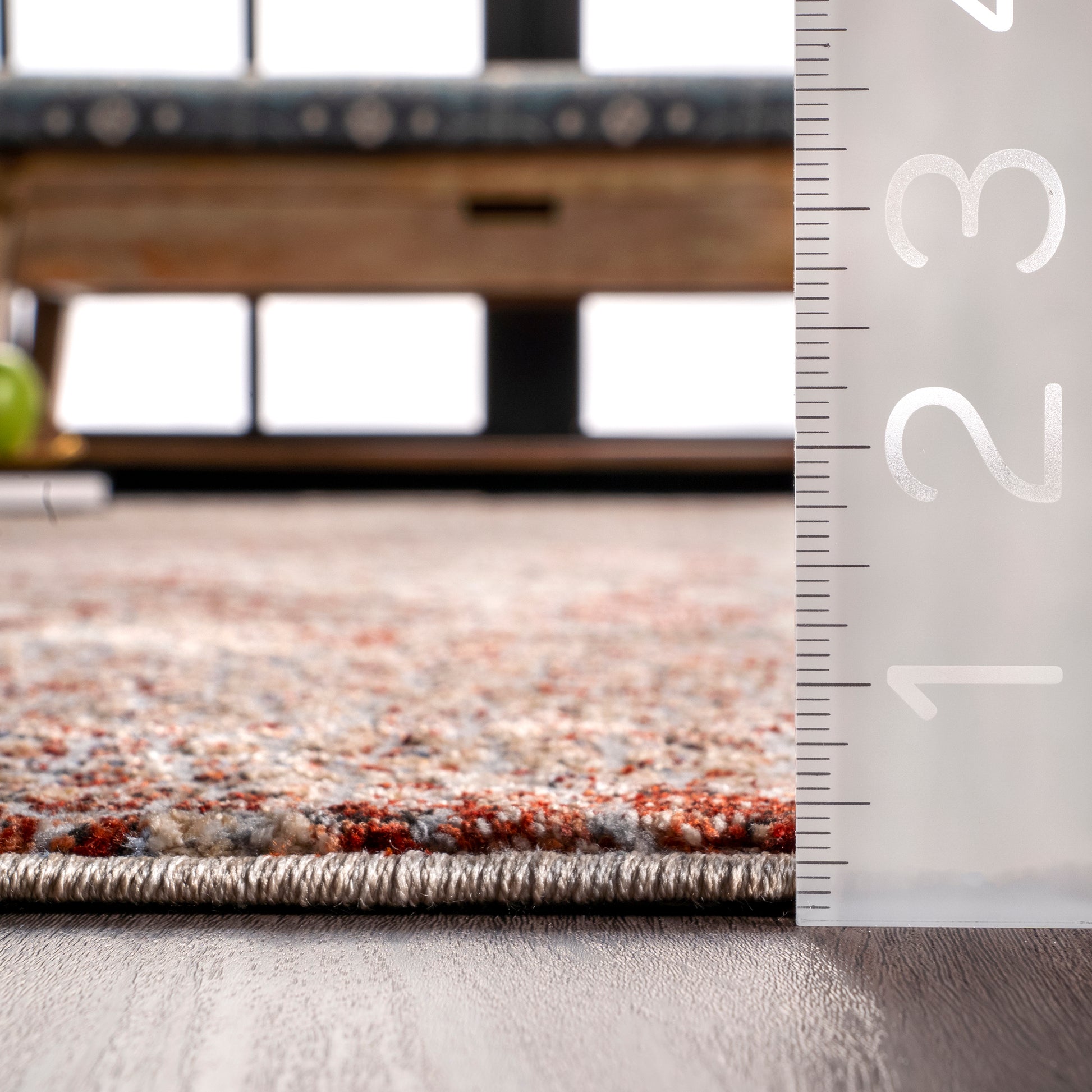 Nuloom Vintage Urban Vita Nvi3397A Rust Area Rug