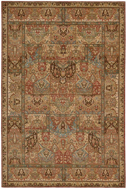 Nourison Living Treasures li02 Multi Color Area Rug