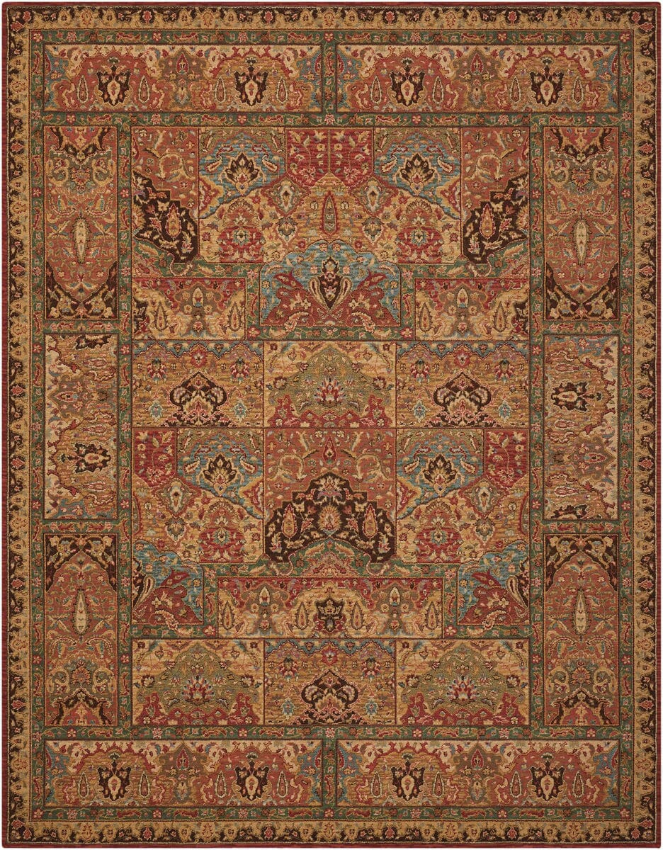 Nourison Living Treasures li02 Multi Color Area Rug