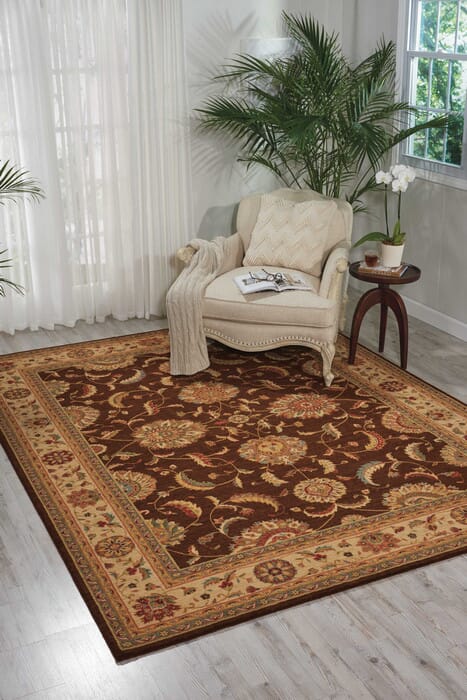 Nourison Living Treasures li04 Brown Area Rug