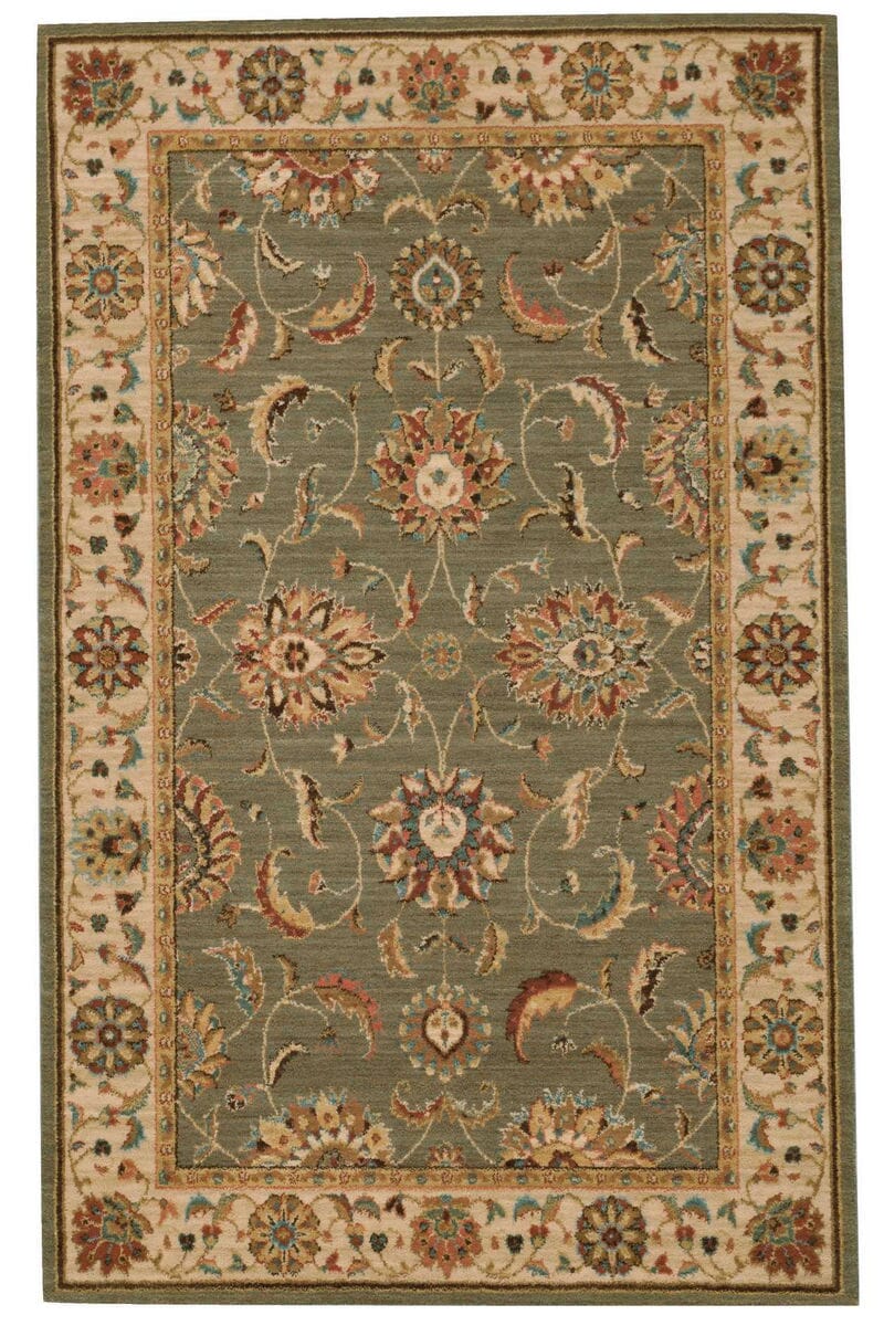 Nourison Living Treasures li04 Green Area Rug