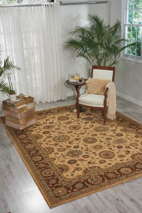 Nourison Living Treasures li05 Beige Area Rug