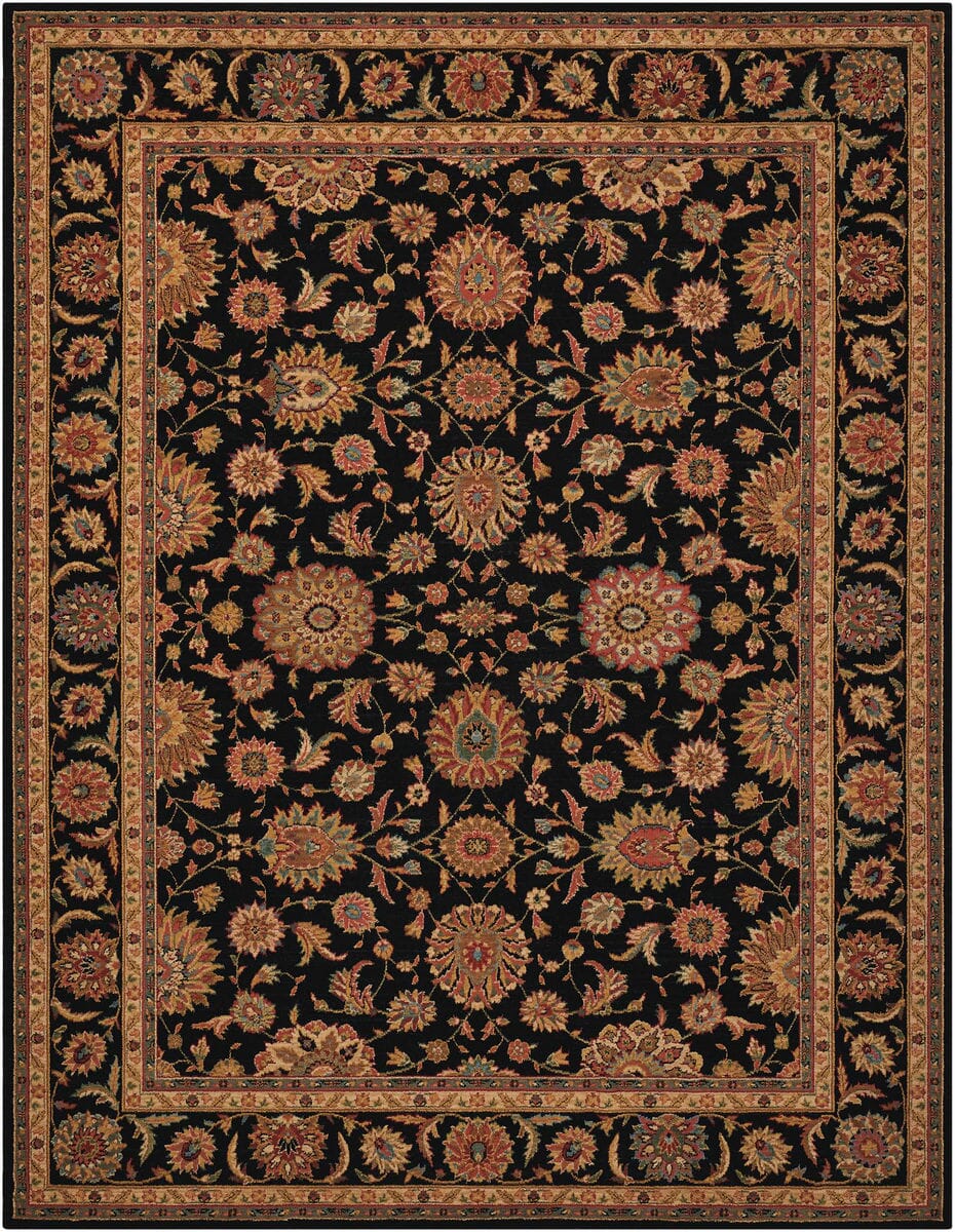 Nourison Living Treasures li05 Black Area Rug