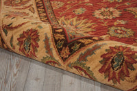 Nourison Living Treasures li05 Rust Area Rug