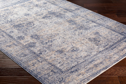 Surya Lincoln Lic-2302 Navy, Denim, Sky Blue, Beige Area Rug