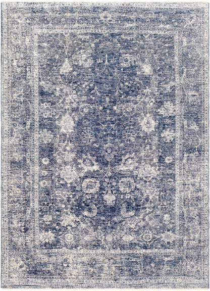 Surya Lincoln Lic-2303 Navy, Denim, Sky Blue, Beige Area Rug