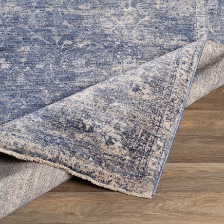 Surya Lincoln Lic-2303 Navy, Denim, Sky Blue, Beige Rugs.