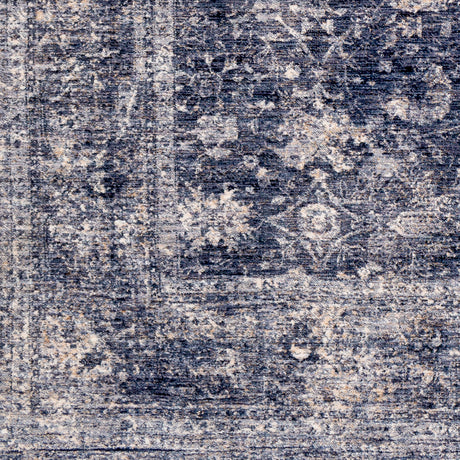 Surya Lincoln Lic-2303 Navy, Denim, Sky Blue, Beige Rugs.