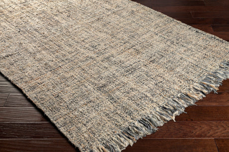 Surya Linden Lid-1002 Medium Gray, Charcoal, Tan, Beige Rugs.