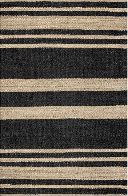 Nuloom Sierra Stripes Nsi3530A Charcoal Area Rug