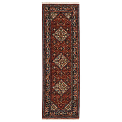 Oriental Weavers Sphinx Lilihan 001C6 Red/ Blue Area Rug