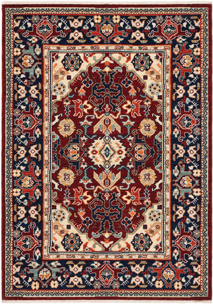 Oriental Weavers Sphinx Lilihan 2062R Red/ Blue Area Rug