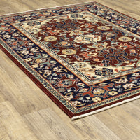 Oriental Weavers Sphinx Lilihan 2062R Red/ Blue Area Rug