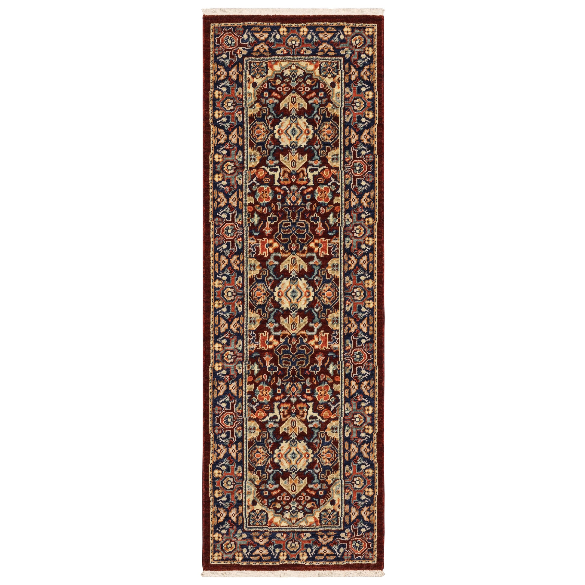 Oriental Weavers Sphinx Lilihan 2062R Red/ Blue Area Rug