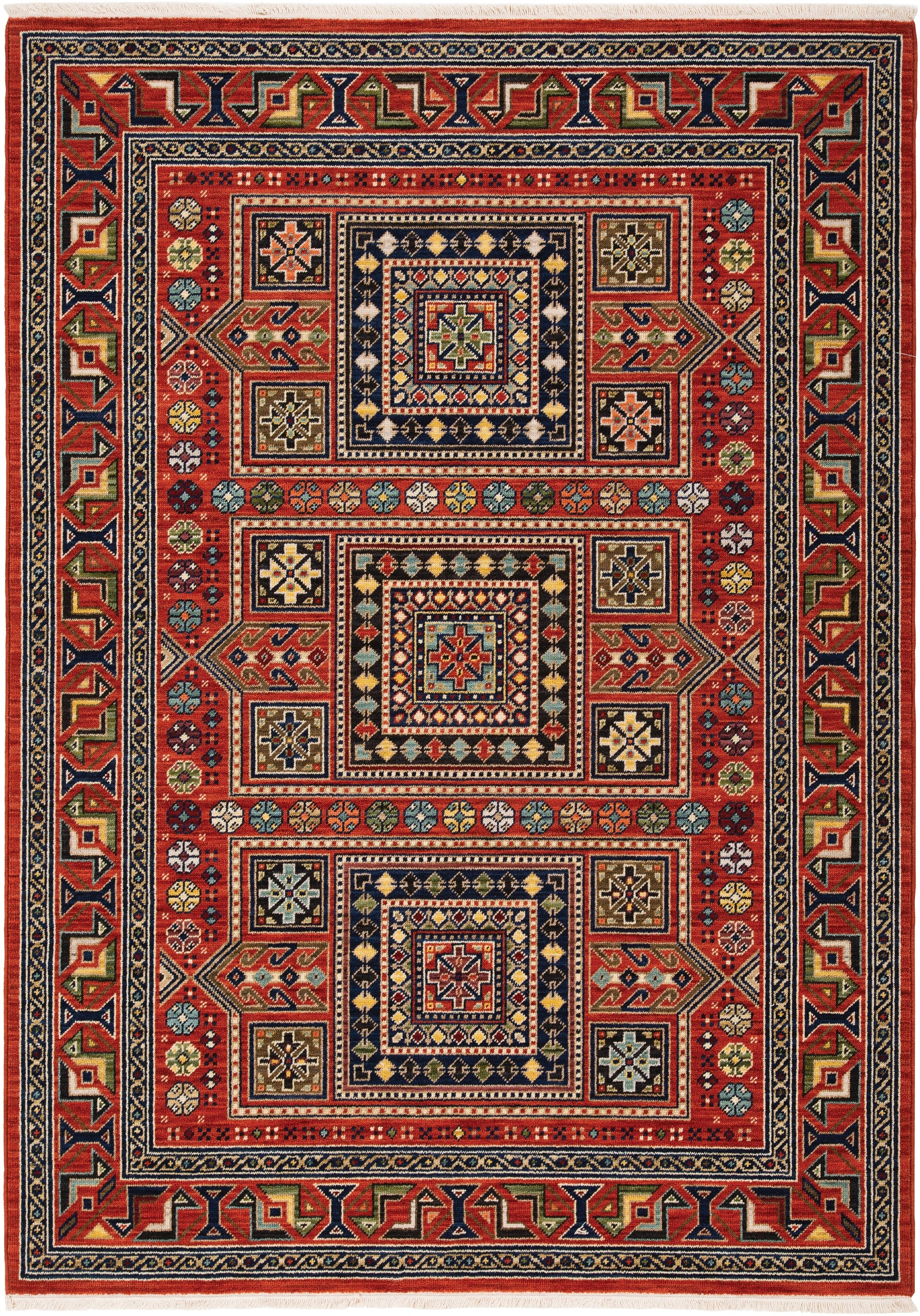 Oriental Weavers Sphinx Lilihan 002C6 Red/ Multi Area Rug