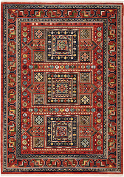 Oriental Weavers Sphinx Lilihan 002C6 Red/ Multi Area Rug