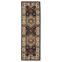 Oriental Weavers Sphinx Lilihan 041H6 Blue/ Ivory Area Rug