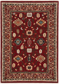 Oriental Weavers Sphinx Lilihan 043S6 Red/ Black Area Rug