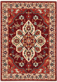 Oriental Weavers Sphinx Lilihan 5502C Red/ Ivory Area Rug