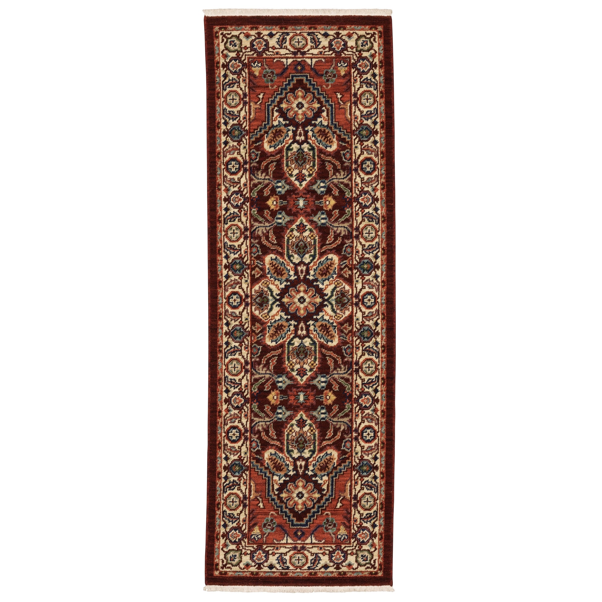 Oriental Weavers Sphinx Lilihan 5502C Red/ Ivory Area Rug