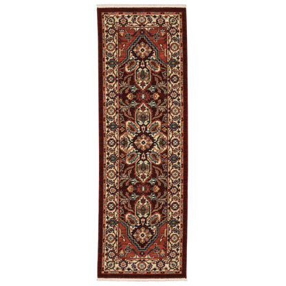 Oriental Weavers Sphinx Lilihan 5502C Red/ Ivory Area Rug