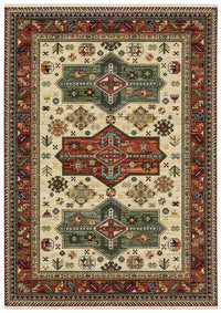 Oriental Weavers Sphinx Lilihan 8022R Red/ Multi Area Rug