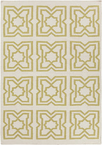 Chandra Lima Lim-25720 Green Geometric Area Rug