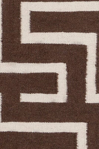 Chandra Lima Lim-25725 Brown Geometric Area Rug