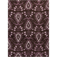 Chandra Lina Lin-32000 Purple Ikat Area Rug